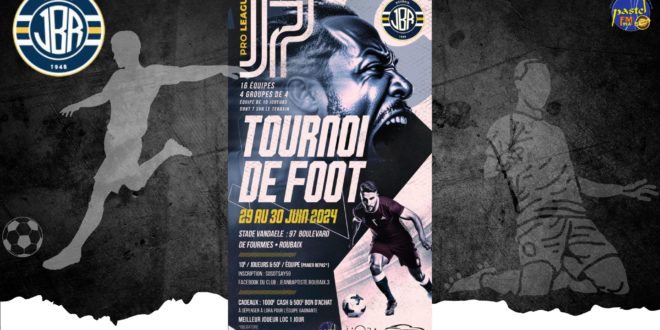 Participez au Tournoi de Foot Pro League ! Venez assister à un événement footballistique exceptionnel qui se tiendra à Roubaix les 29 et 30 juin 2024. Voici les détails :