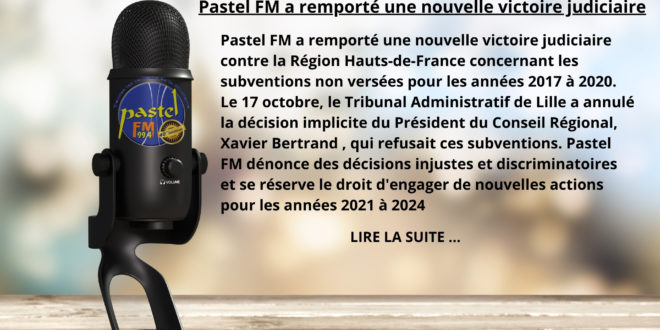 Pastel FM a remporté une nouvelle victoire judiciaire