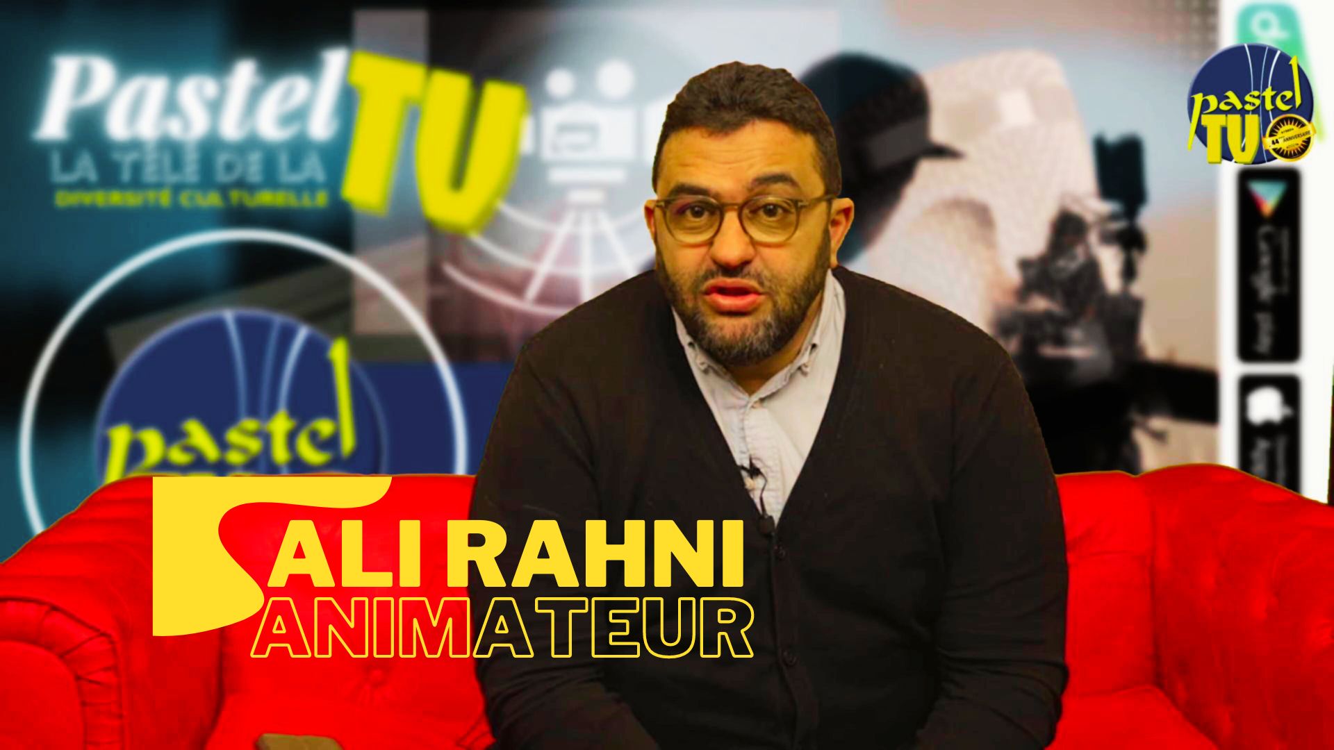 Ali RAHNI animateur à Pastel Fm